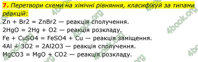 ГДЗ Хімія 8 клас Ярошенко (2025)