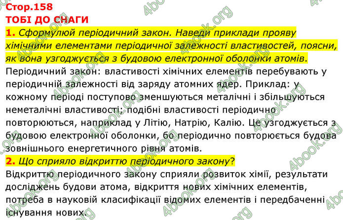 ГДЗ Хімія 8 клас Ярошенко (2025)