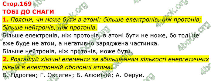 ГДЗ Хімія 8 клас Ярошенко (2025)