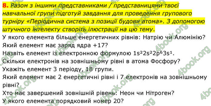 ГДЗ Хімія 8 клас Ярошенко (2025)