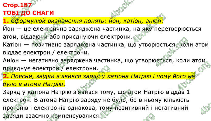 ГДЗ Хімія 8 клас Ярошенко (2025)