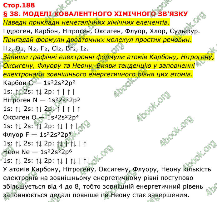 ГДЗ Хімія 8 клас Ярошенко (2025)