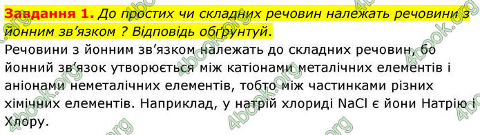 ГДЗ Хімія 8 клас Ярошенко (2025)