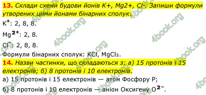 ГДЗ Хімія 8 клас Ярошенко (2025)