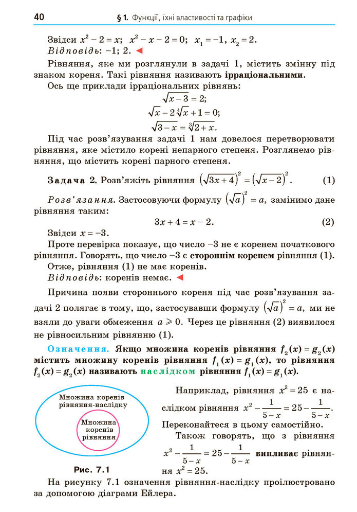 Математика 10 клас Мерзляк 2018 (Укр.)