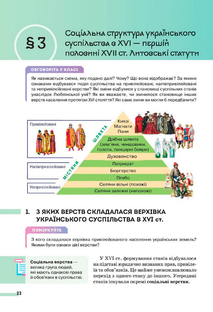 Підручник Історія України 8 клас Пометун (2025)