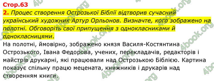 ГДЗ Історія України 8 клас Пометун НУШ