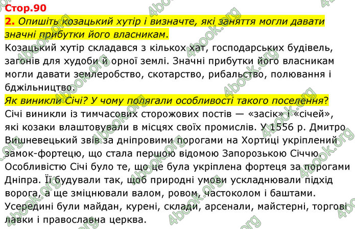 ГДЗ Історія України 8 клас Пометун НУШ