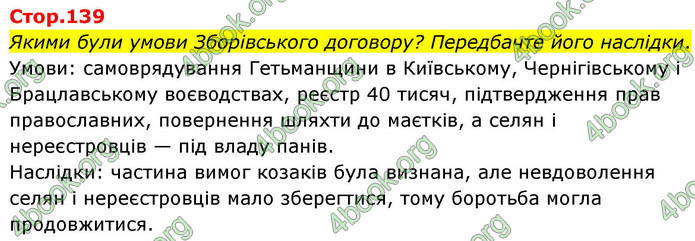 ГДЗ Історія України 8 клас Пометун НУШ
