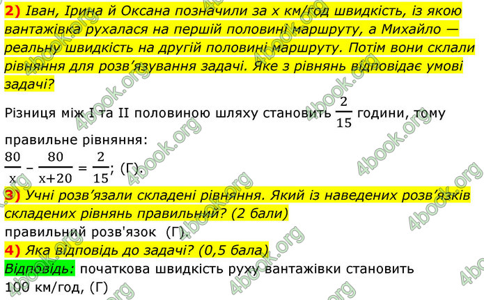 ГДЗ зошит Алгебра 8 клас Тарасенкова