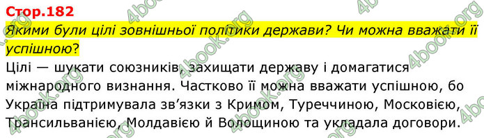ГДЗ Історія України 8 клас Пометун НУШ