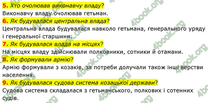 ГДЗ Історія України 8 клас Пометун НУШ