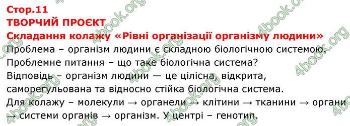 ГДЗ зошит Біологія 8 клас Сало НУШ