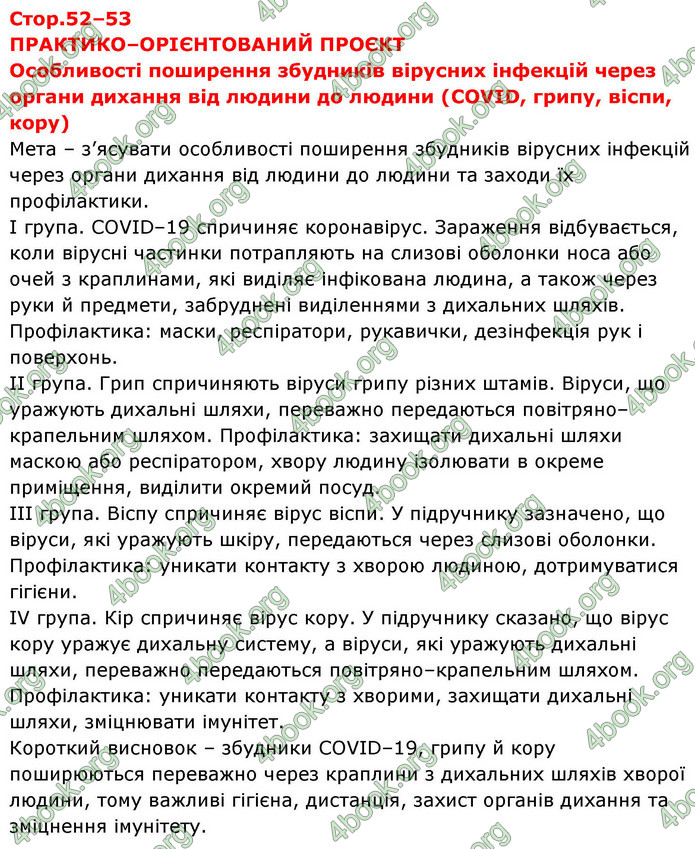 ГДЗ зошит Біологія 8 клас Сало НУШ