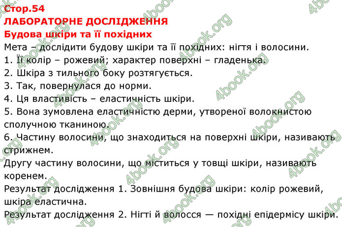 ГДЗ зошит Біологія 8 клас Сало НУШ