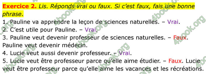 ГДЗ Французька мова 7 клас Чумак
