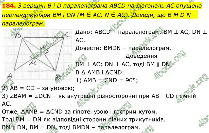 ГДЗ Геометрія 8 клас Бевз (2025)
