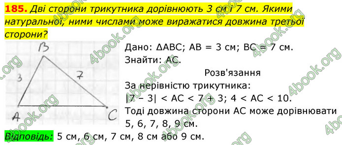 ГДЗ Геометрія 8 клас Бевз (2025)