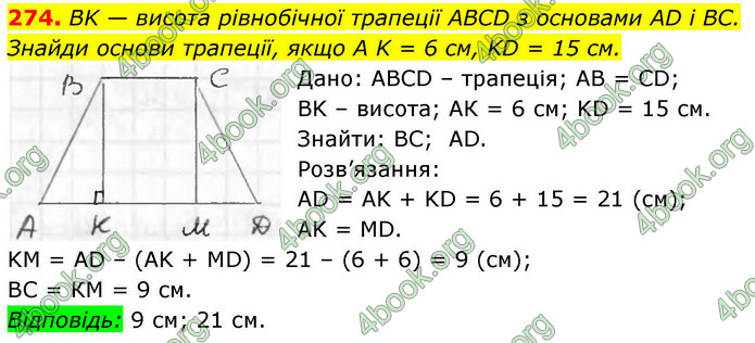 ГДЗ Геометрія 8 клас Бевз (2025)
