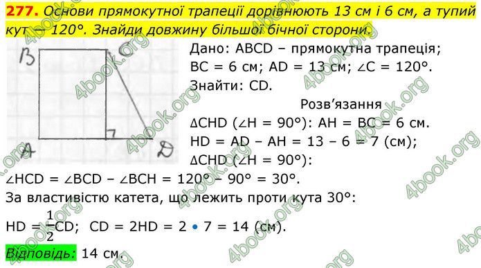 ГДЗ Геометрія 8 клас Бевз (2025)