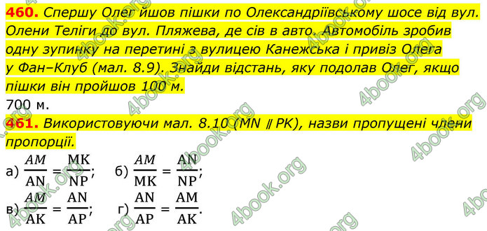 ГДЗ Геометрія 8 клас Бевз (2025)
