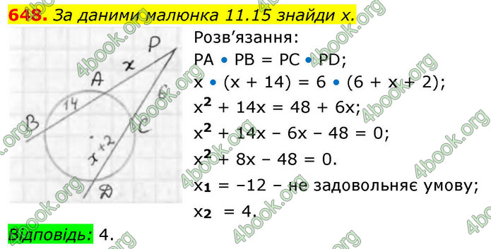 ГДЗ Геометрія 8 клас Бевз (2025)
