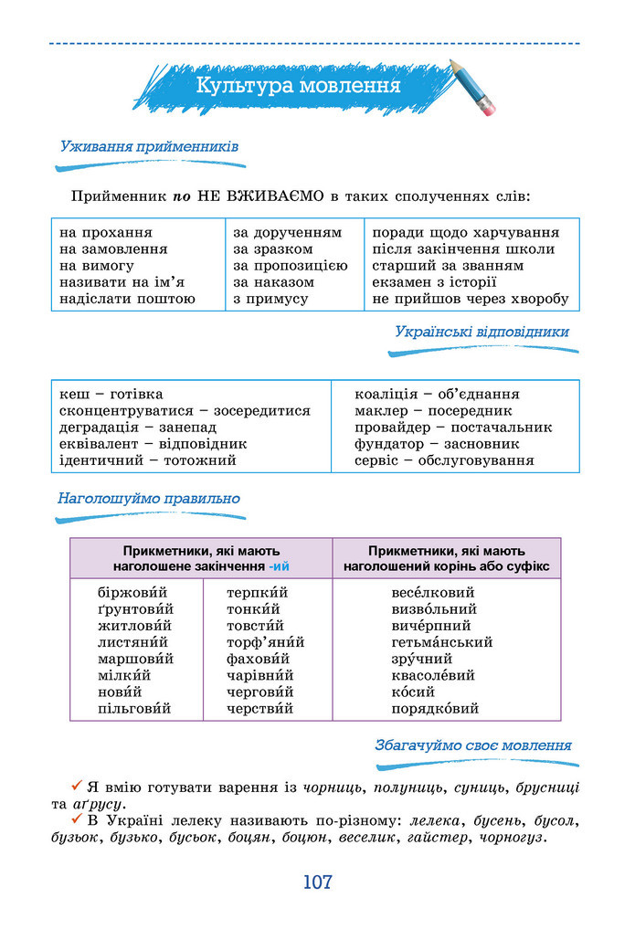 Підручник Українська мова 9 клас Заболотний НУШ