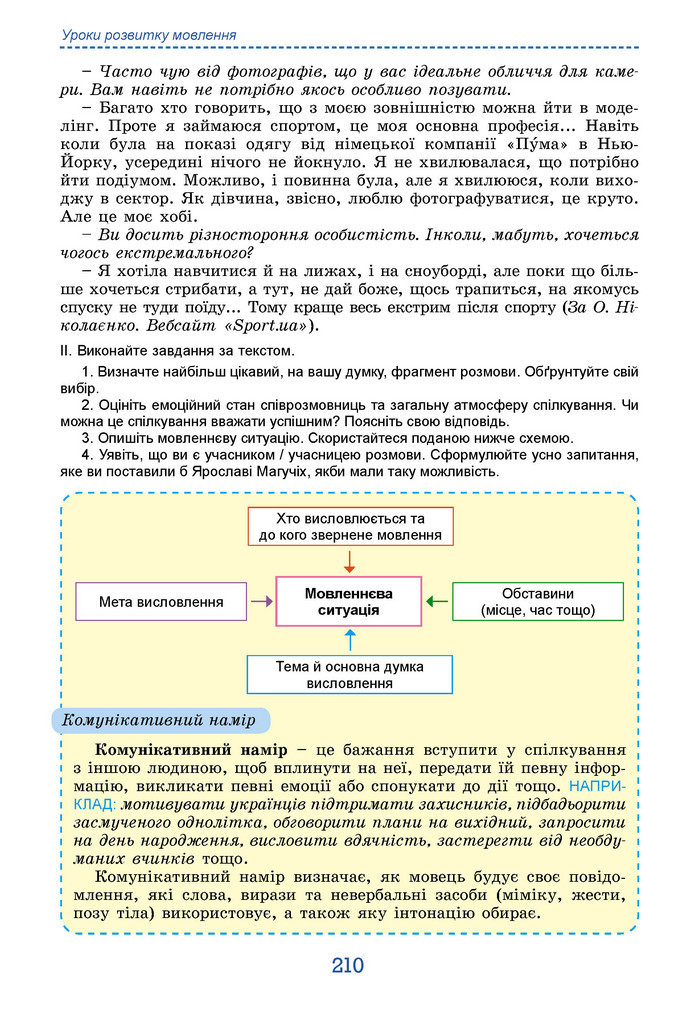 Підручник Українська мова 9 клас Заболотний НУШ
