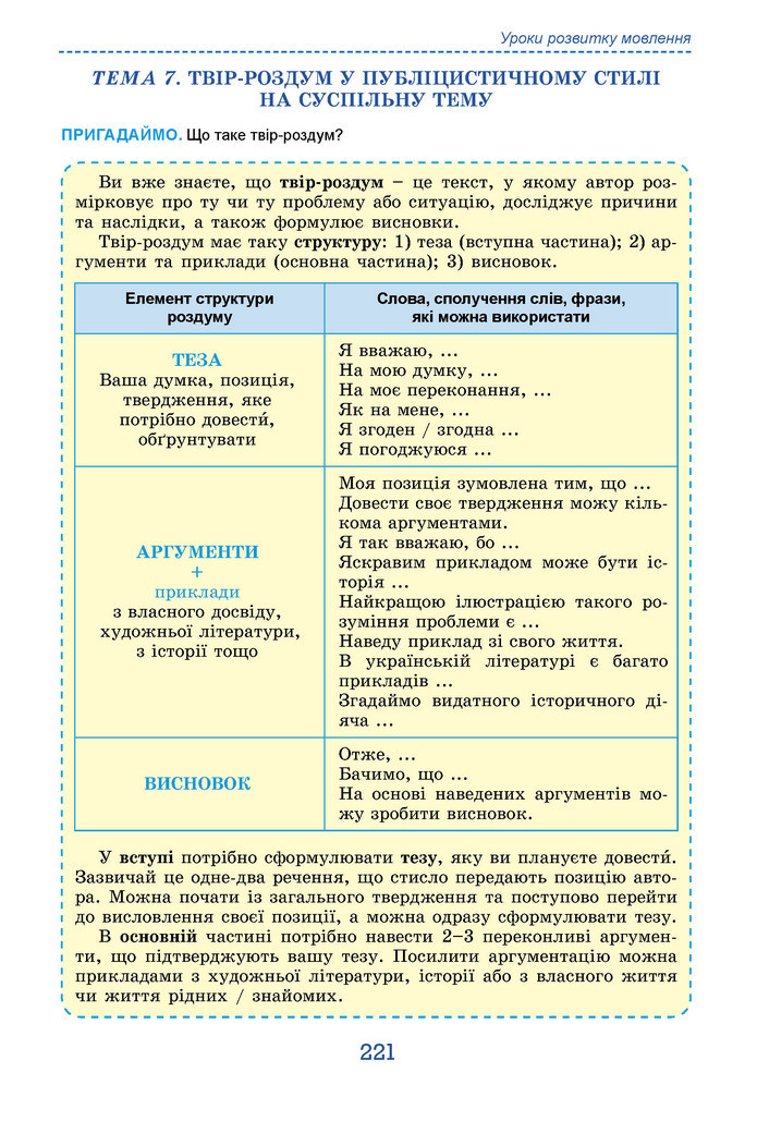 Підручник Українська мова 9 клас Заболотний НУШ