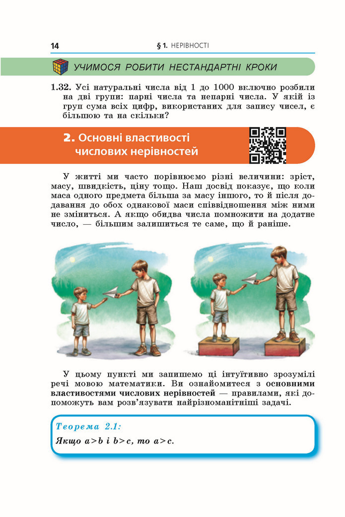 Підручник Алгебра 9 клас Мерзляк НУШ