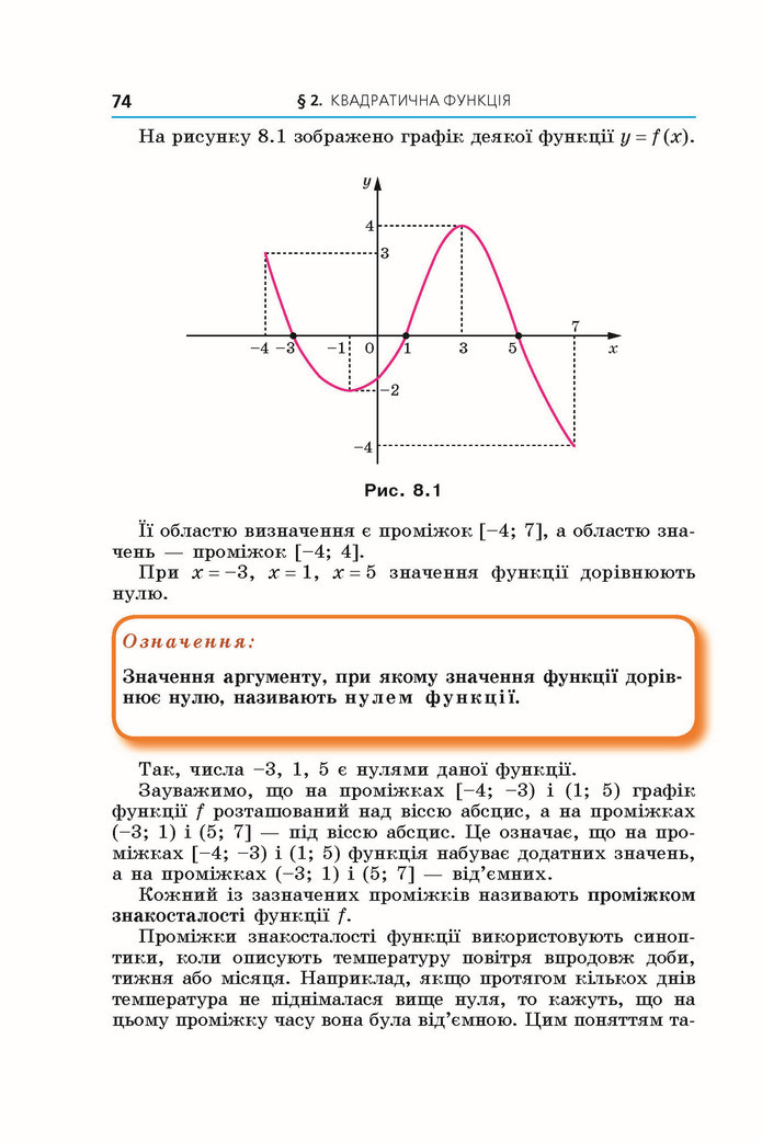 Підручник Алгебра 9 клас Мерзляк НУШ