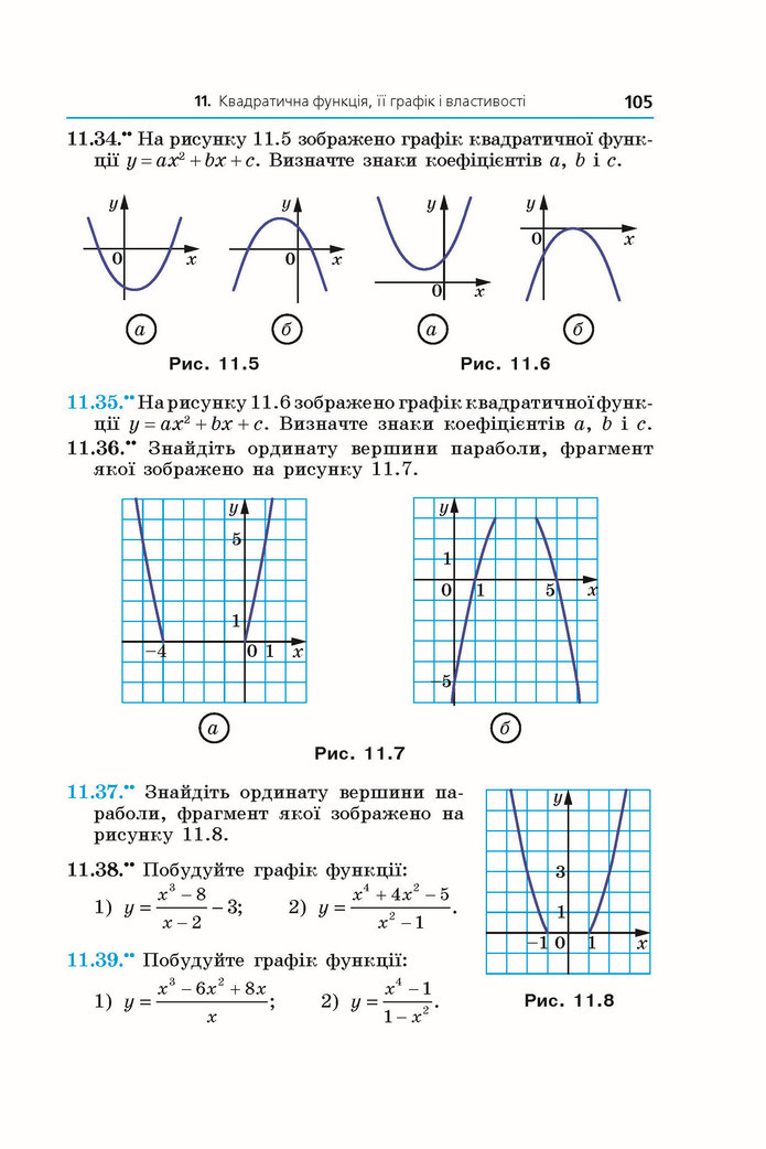 Підручник Алгебра 9 клас Мерзляк НУШ