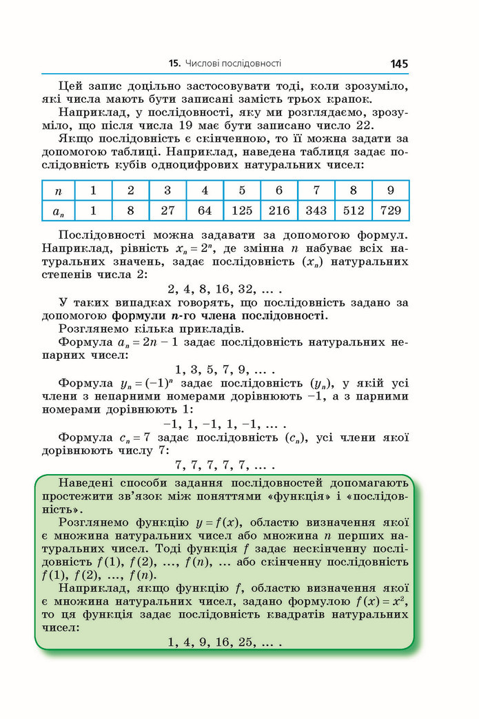 Підручник Алгебра 9 клас Мерзляк НУШ