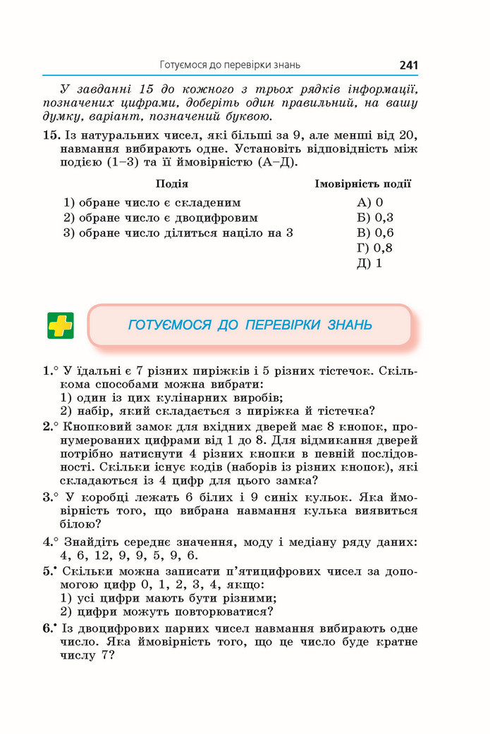 Підручник Алгебра 9 клас Мерзляк НУШ