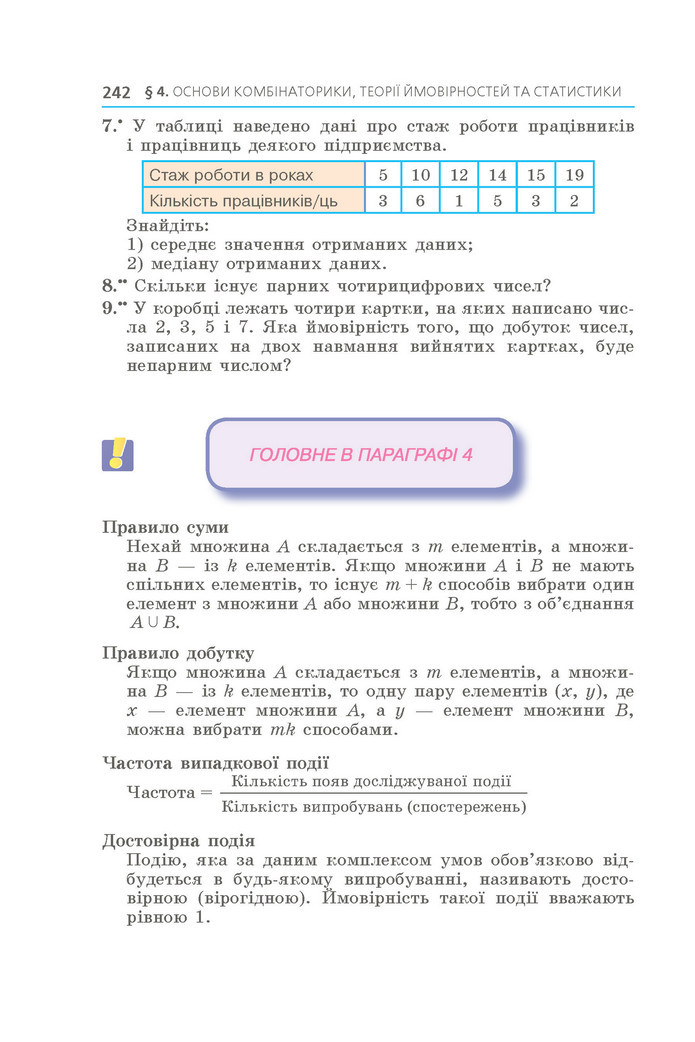 Підручник Алгебра 9 клас Мерзляк НУШ
