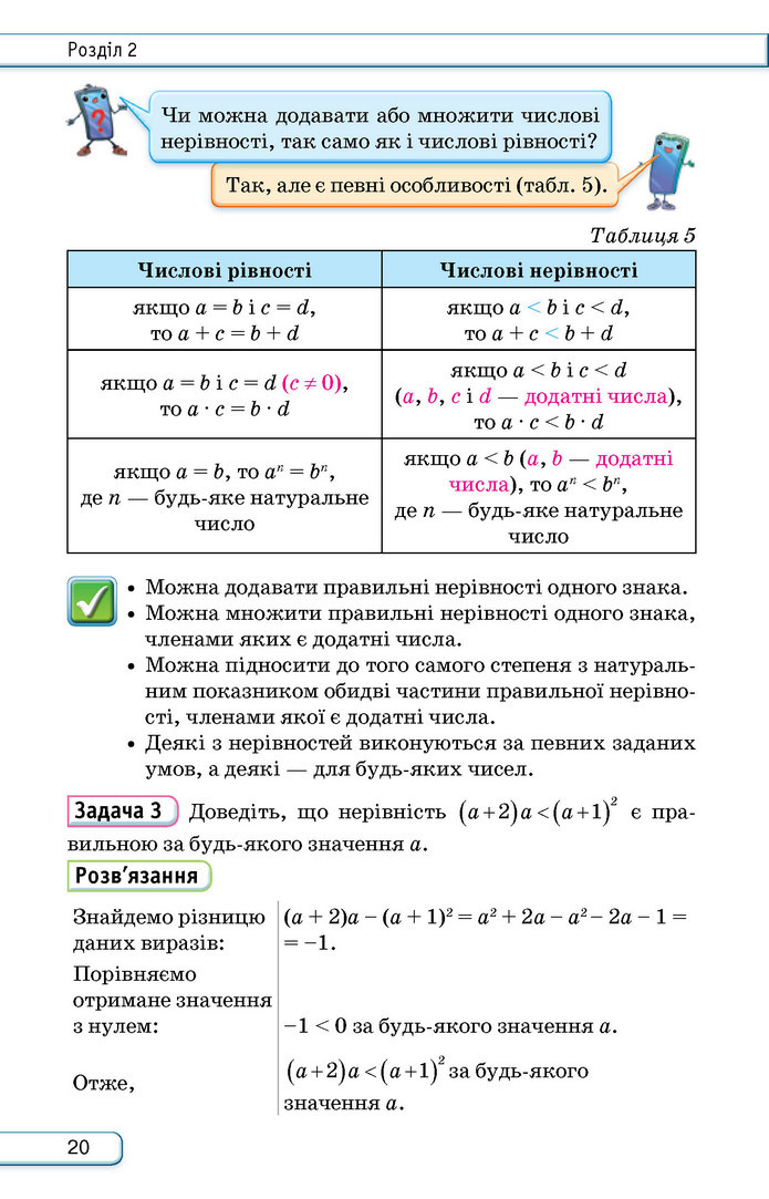 Підручник Алгебра 9 клас Тарасенкова НУШ