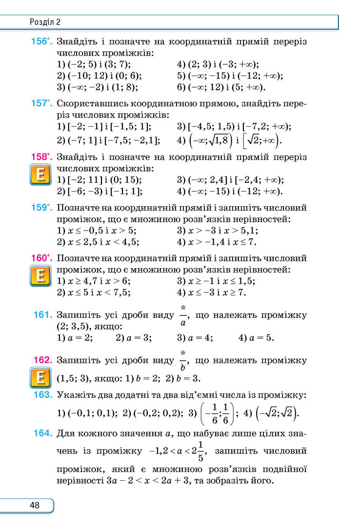 Підручник Алгебра 9 клас Тарасенкова НУШ