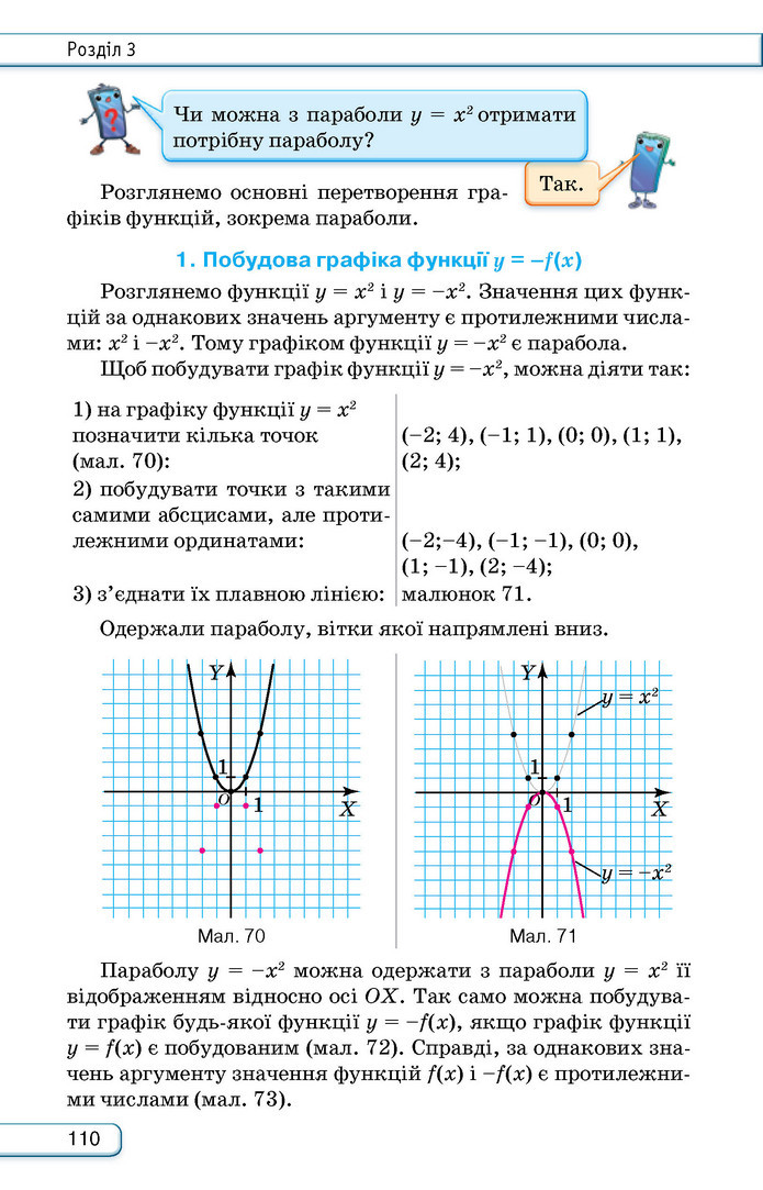 Підручник Алгебра 9 клас Тарасенкова НУШ