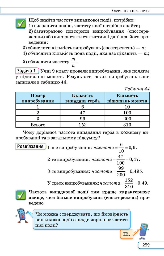 Підручник Алгебра 9 клас Тарасенкова НУШ