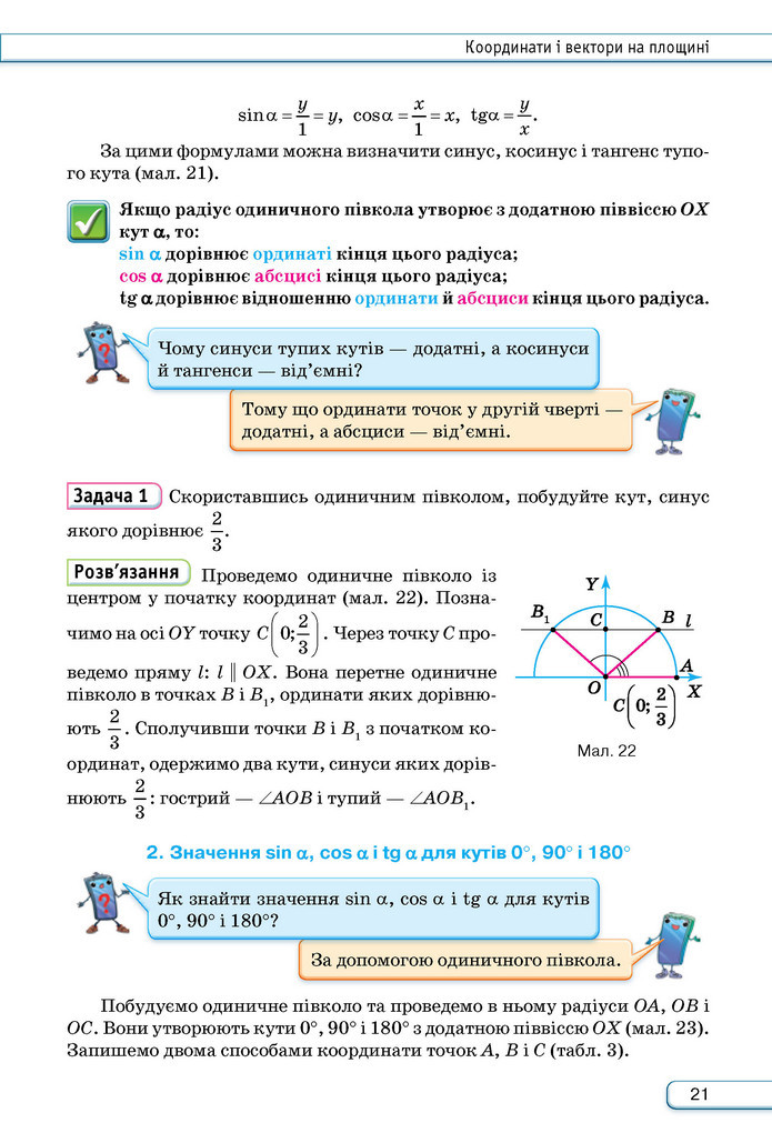Підручник Геометрія 9 клас Бурда НУШ