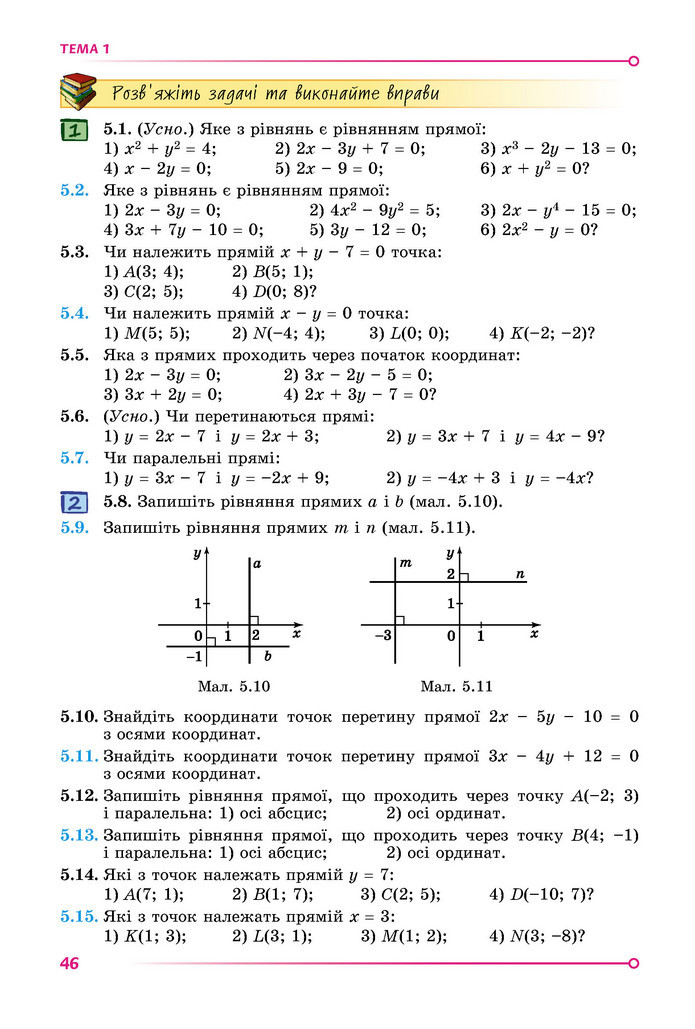 Підручник Математика 9 клас Істер НУШ (1 частина)