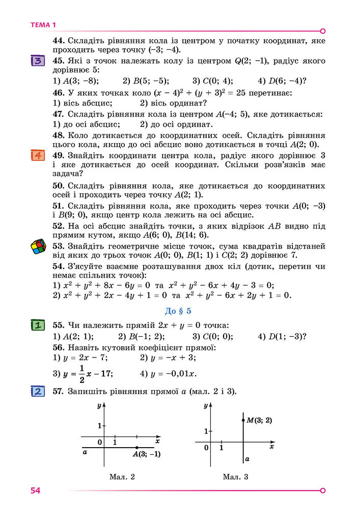 Підручник Математика 9 клас Істер НУШ (1 частина)