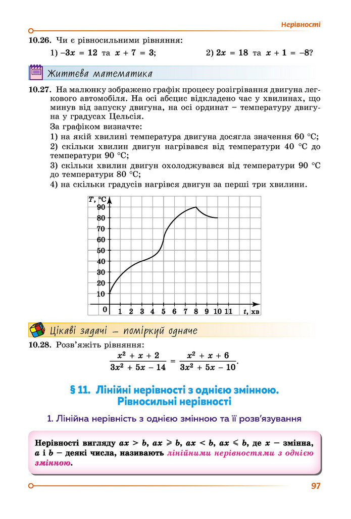 Підручник Математика 9 клас Істер НУШ (1 частина)