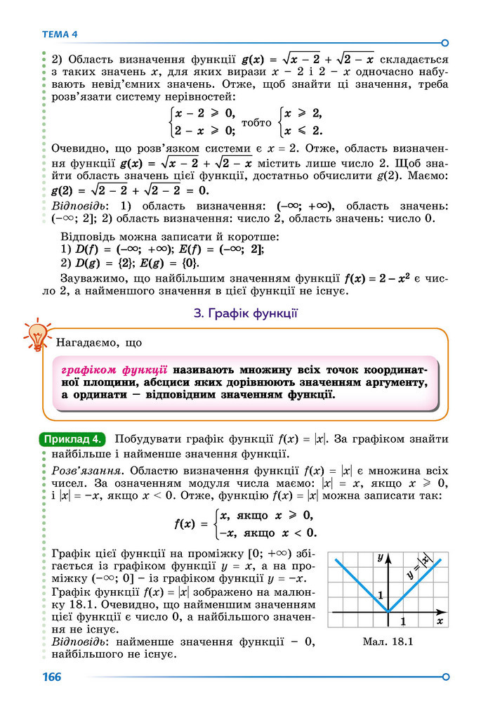 Підручник Математика 9 клас Істер НУШ (1 частина)