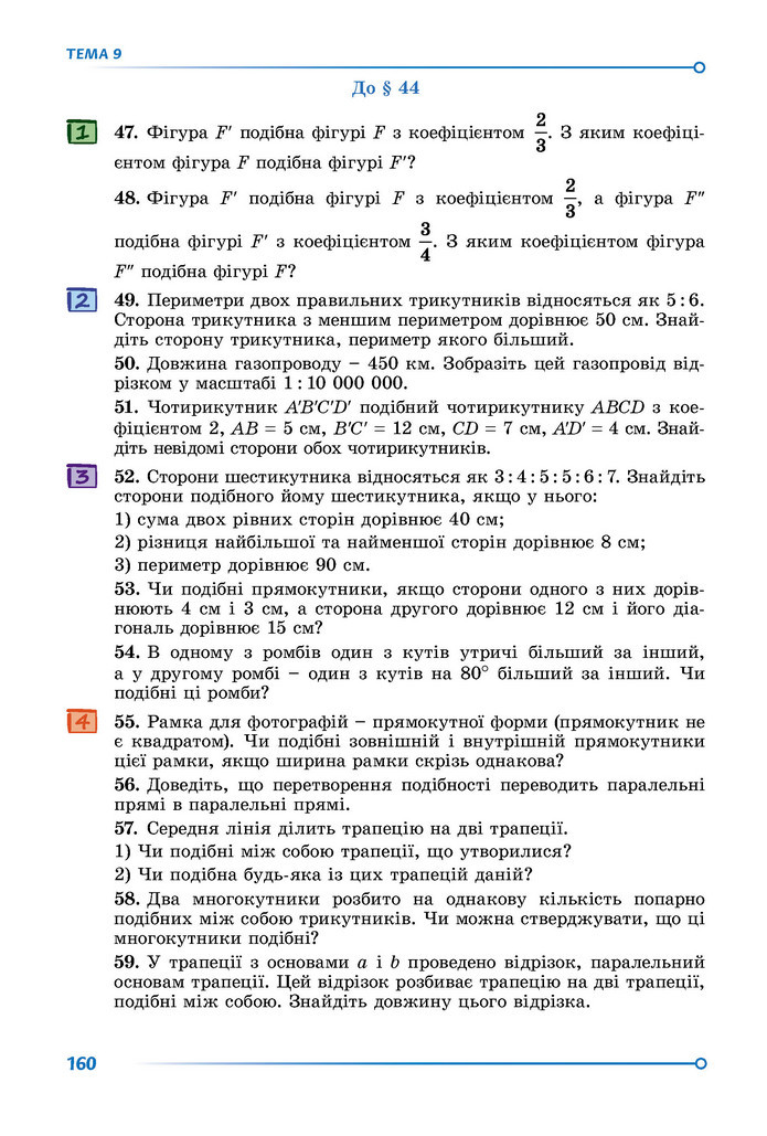 Підручник Математика 9 клас Істер НУШ (2 частина)