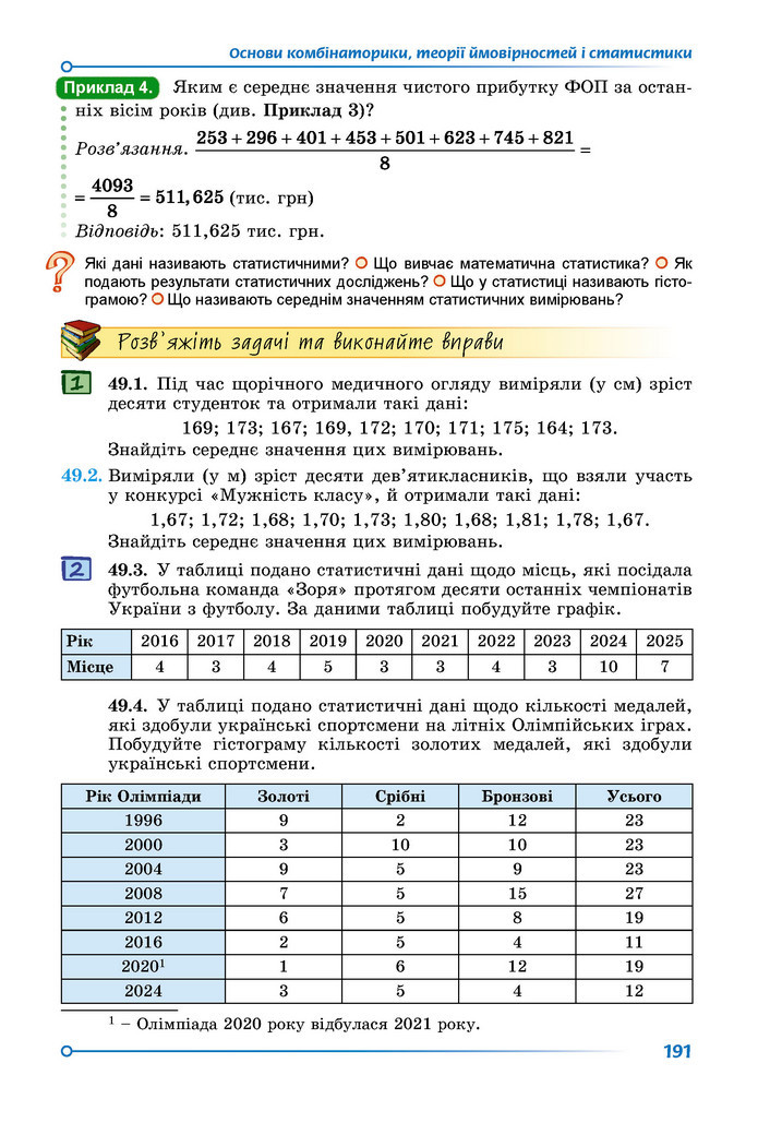 Підручник Математика 9 клас Істер НУШ (2 частина)