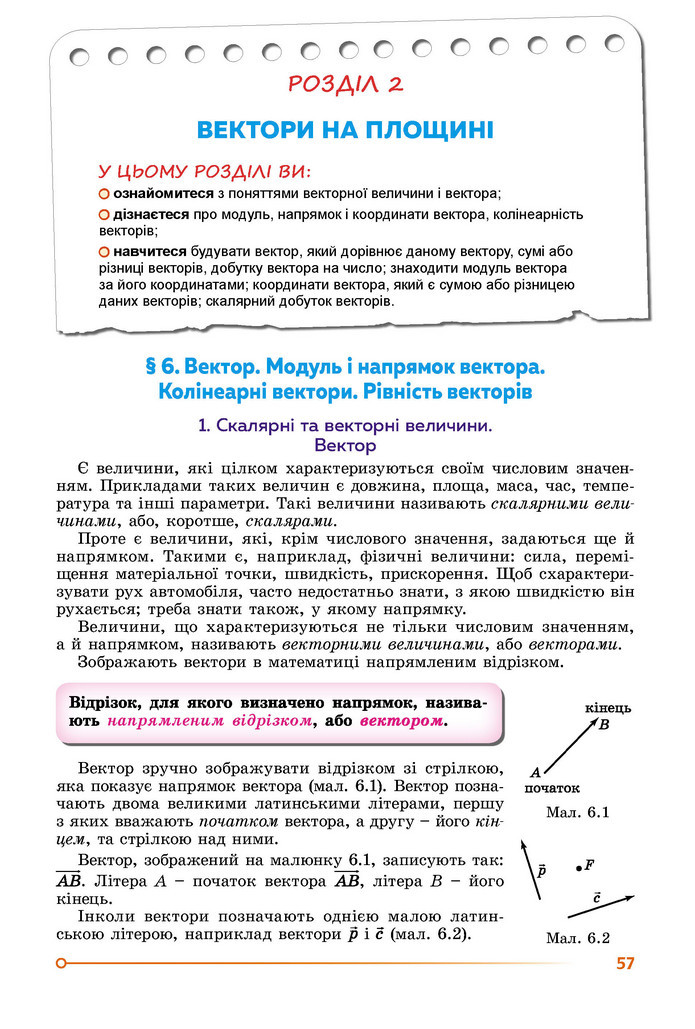 Підручник Геометрія 9 клас Істер НУШ