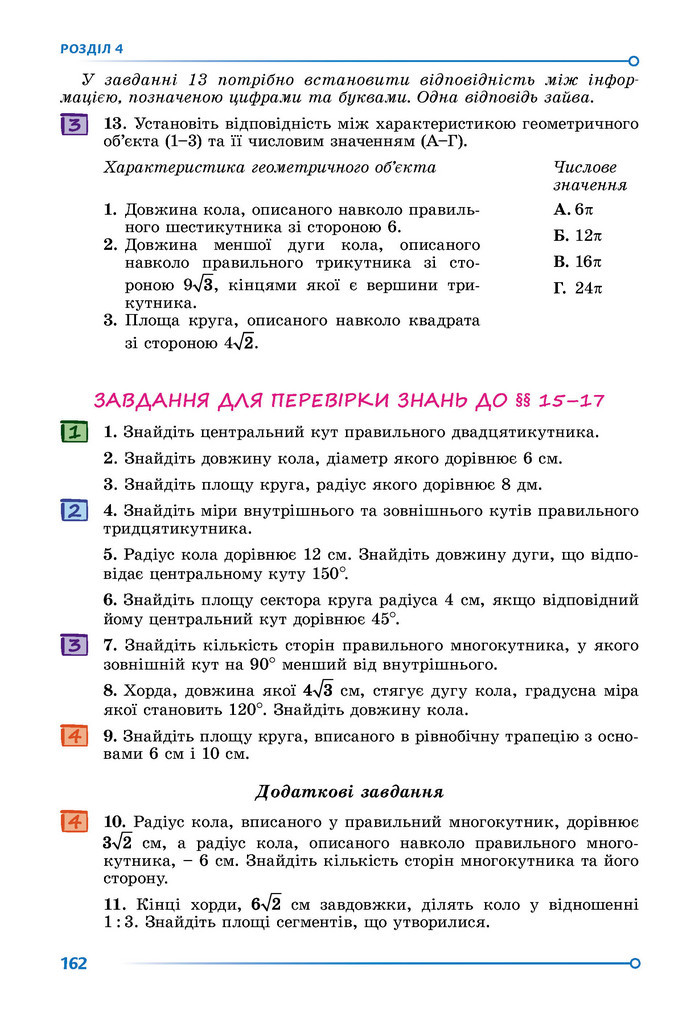 Підручник Геометрія 9 клас Істер НУШ