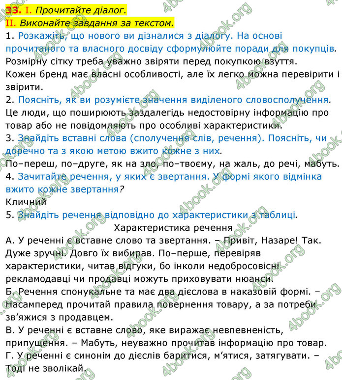 ГДЗ Українська мова 9 клас Заболотний НУШ