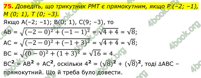 ГДЗ Геометрія 9 клас Бурда НУШ